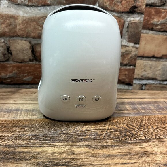 Cincom CM-026H White  Rechargeable Cordless Hand Massager With Heat - Picture 3 of 7